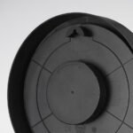 LÖVGRODA Clock, black, 22x20x4 cm - Image 6