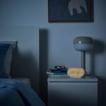 RÖDSTRÄFSE Alarm clock with hygro-/thermometer, beige, 17x8x6 cm - Image 4