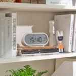 RÖDSTRÄFSE Alarm clock with hygro-/thermometer, beige, 17x8x6 cm - Image 5
