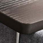 TRANERED Armrest tray, dark brown, 26x45 cm - Image 4