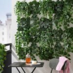 FEJKA Artificial plant, set of 3 with wall holder, in/outdoor green - Image 3