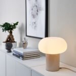 SOLHETTA LED bulb E27, 470 lumen, globe opal white, 2 pack - Image 2