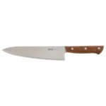 VARDAGEN Cook's knife, stainless steel/walnut, 20 cm