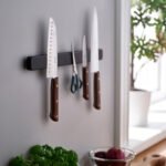 VARDAGEN 3-piece knife set, stainless steel/walnut - Image 3
