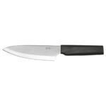 STJÄRNSTÖR Cook's knife, stainless steel/dark grey, 16 cm