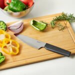STJÄRNSTÖR Cook's knife, stainless steel/dark grey, 16 cm - Image 2
