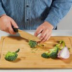 STJÄRNSTÖR Cook's knife, stainless steel/dark grey, 16 cm - Image 3