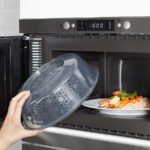 PRICKIG Microwave lid, grey, 26 cm - Image 2