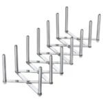 VARIERA Pot lid organiser, stainless steel