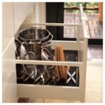 VARIERA Pot lid organiser, stainless steel - Image 2