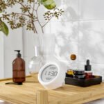ÖRNVRÅK Clock with hygro-/thermometer, white, 8x3 cm - Image 4