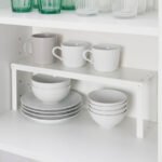 VARIERA Shelf insert, white, 45.5x14x16 cm - Image 2