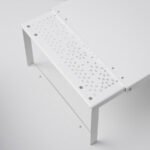VARIERA Shelf insert, white, 45.5x28x16 cm - Image 4