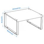VARIERA Shelf insert, white, 45.5x28x16 cm - Image 6