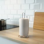 TORKAD Kitchen roll holder, silver-colour, 28 cm - Image 2