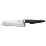 VÖRDA Vegetable knife, black, 16 cm