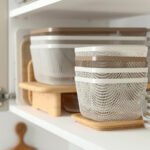IKEA 365+ Food storage basket, metal/white, 30x20x11 cm - Image 7