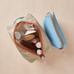 ROMELSÖN Accessory bag, set of 2, patterned - Image 3