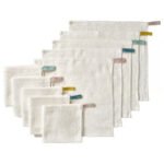 KRAMA Washcloth, white, 30x30 cm, 10 pack