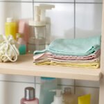 KRAMA Washcloth, multicolour, 30x30 cm, 4 pack - Image 2