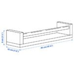 BEKVÄM Spice rack, aspen, 40x10x9 cm - Image 5