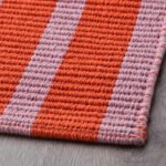 VÄGSKYLT Door mat, pink/orange, 40x60 cm - Image 2