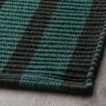 VÄGSKYLT Door mat, blue-green/black, 40x60 cm - Image 4