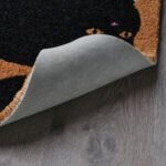 VÄGTYP Door mat, cat black/natural, 40x60 cm - Image 3