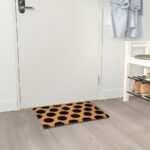 TÅGFORDON Door mat, black/dot pattern, 40x60 cm - Image 3