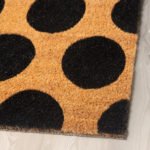 TÅGFORDON Door mat, black/dot pattern, 40x60 cm - Image 4