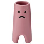 FRÖVÄXT Vase, pink, 10 cm - Image 2