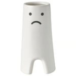 FRÖVÄXT Vase, white, 20 cm - Image 2