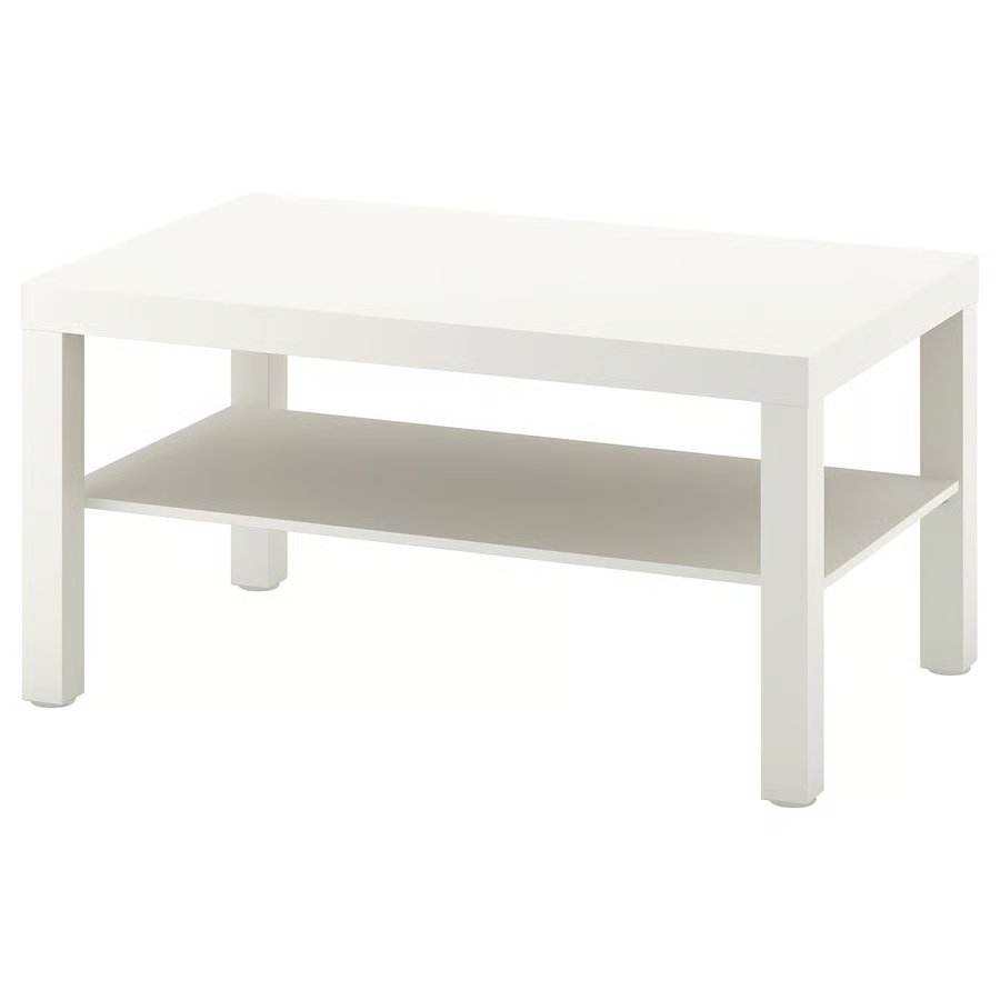 1125-1 lack-coffee-table-white LACK Coffee table, white, 90x55x45 cm - Image 1