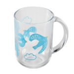 SKEDSTÖR Mug, patterned/glass, 30 cl - Image 5