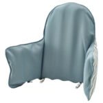 ANTILOP Supporting cushion and cover, blue/white striped - Image 2