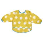 KLADDIG Bib, yellow/white