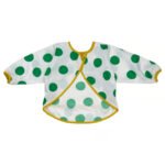 KLADDIG Bib, white/green - Image 2