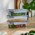 IKEA 365+ Food container with lid, rectangular/glass, 1.0 l - Image 2