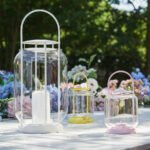 TOFSAND Lantern for tealight, in/outdoor, yellow, 21 cm - Image 3