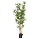 FEJKA Artificial potted plant, in/outdoor/bamboo, 21 cm