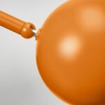 KORVSNÖRE LED desk lamp, dimmable/orange - Image 5