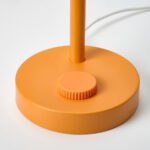 KORVSNÖRE LED desk lamp, dimmable/orange - Image 6