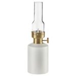 KNÖLTÅNG LED table decoration, battery-operated, white