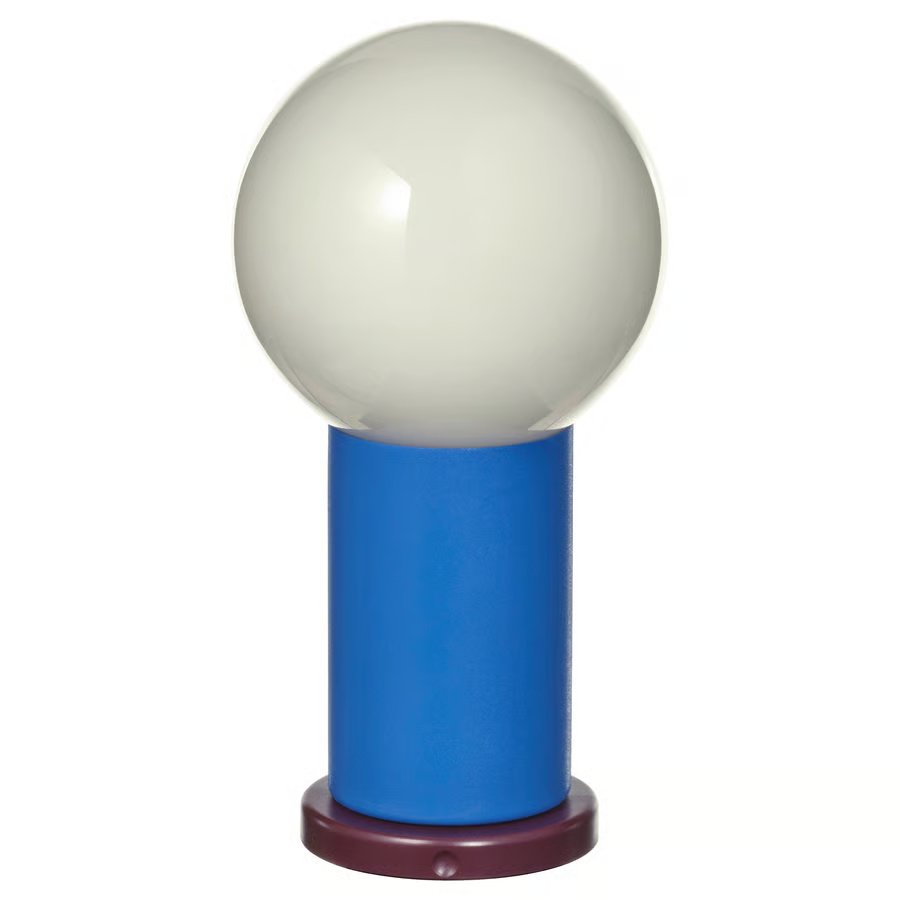 1193-1 ikea-ps-2026-led-portable-lamp-battery-operated-dimmable-blue-light-yellow IKEA PS 2026 LED portable lamp, battery-operated dimmable/blue/light yellow, 22 cm - Image 1