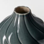 KORNSPARV Vase, grey-blue, 22 cm - Image 4