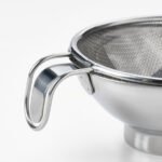 KORKEN Strainer/funnel set of 3, stainless steel - Image 3