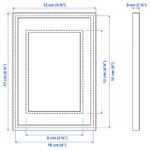 RÖDALM Frame, black, 10x15 cm - Image 7