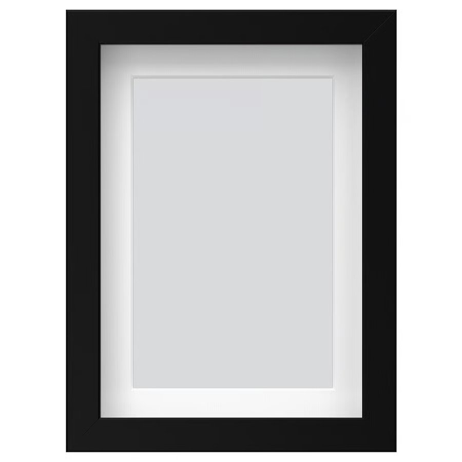 1201-1 roedalm-frame-black RÖDALM Frame, black, 13x18 cm - Image 1