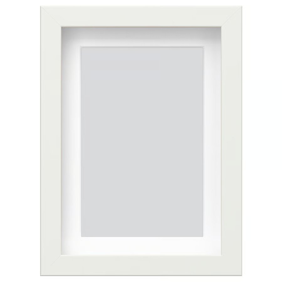 1203-1 roedalm-frame-white RÖDALM Frame, white, 13x18 cm - Image 1