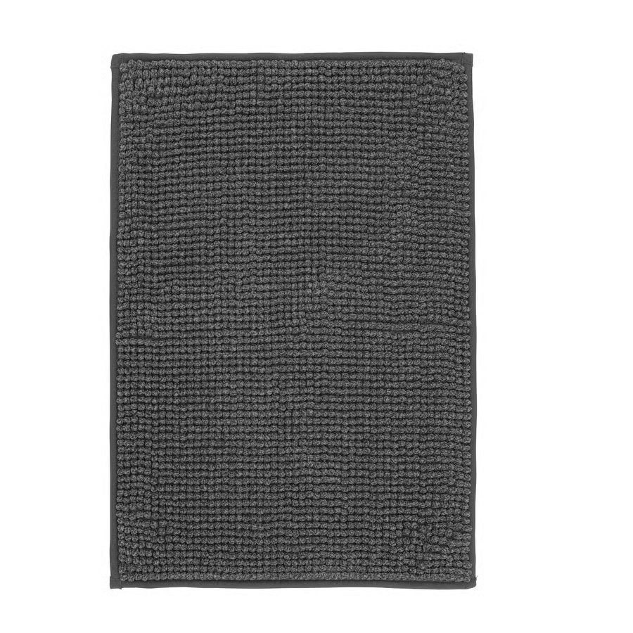 1205-1 toftbo-bath-mat-anthracite TOFTBO Bath mat, anthracite, 40x60 cm - Image 1